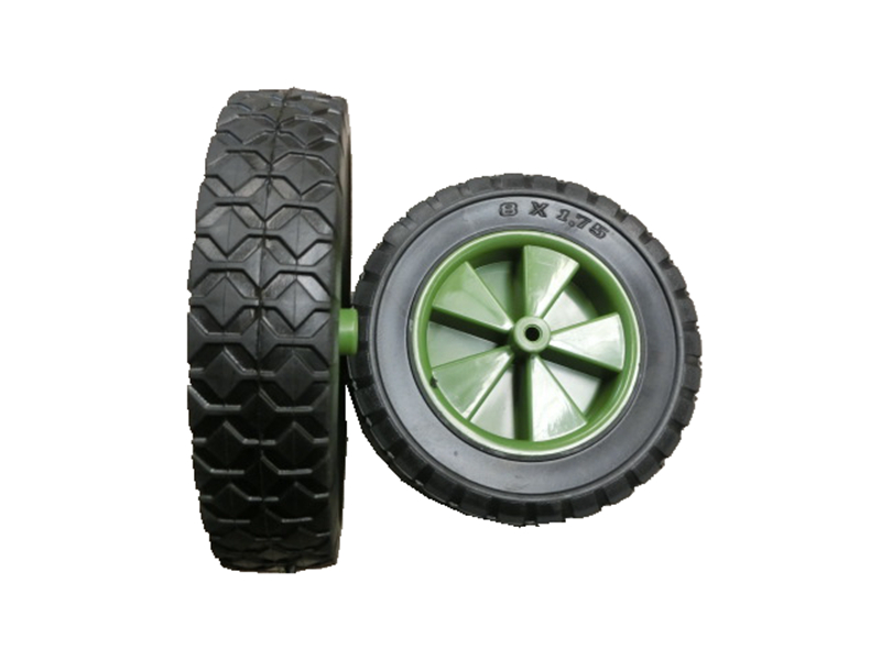 8x1.75 semi pneumatic wheel