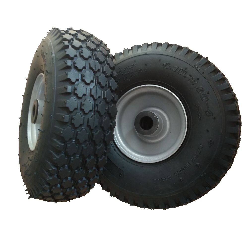 Tubeless pneumatic wheel 4.10/3.50-4